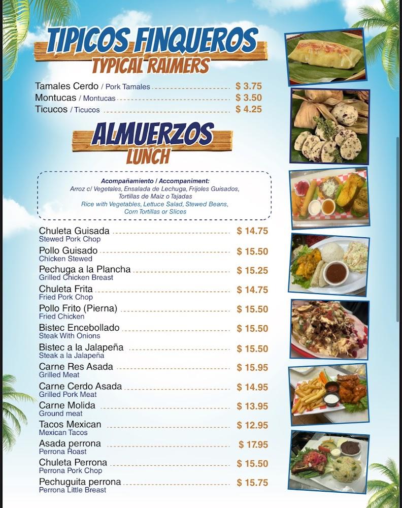Finca latina #2 Menu image 2